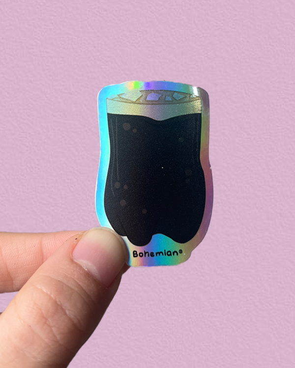 Producto - FERNET HOLO - Sticker Individual Holografico Argentina