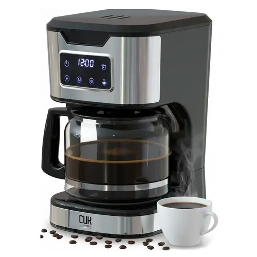 Producto - Cafetera de filtro programable -capacidad 12 tazas -control digital -filtro perm