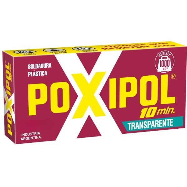 Producto - POXIPOL 10 MIN TRANSPARENTE 16g/14ml