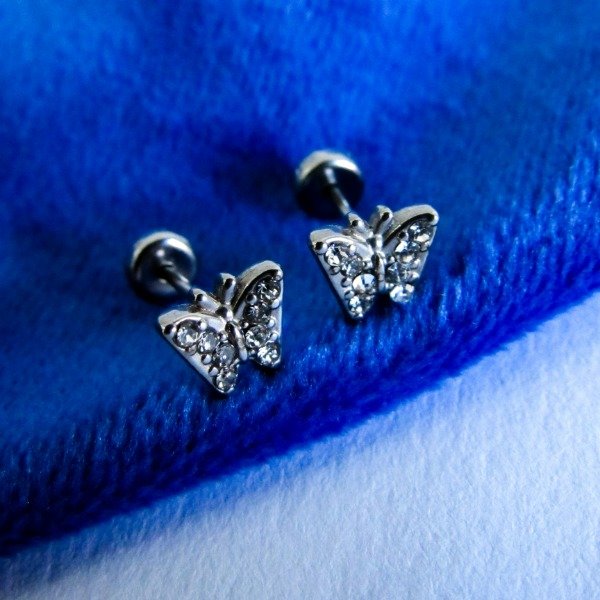 Producto - Aros Abridores Mariposa Strass