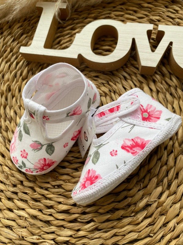 Producto - Zapatito No Caminante "Floreado" - COD 942