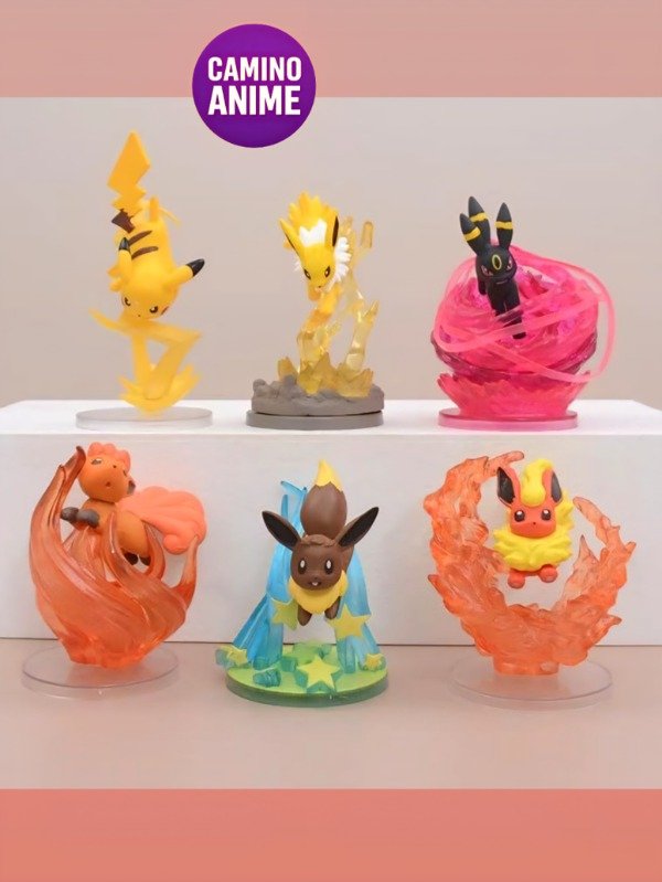 Producto - POKEMON X6 5-10CM (5252)