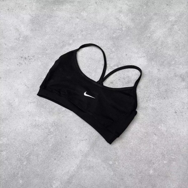 Producto - Top Deportivo Doble Tira Mujer Negro - Lolita