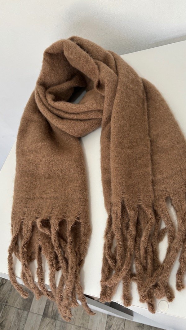 Producto - Bufandón Nube camel