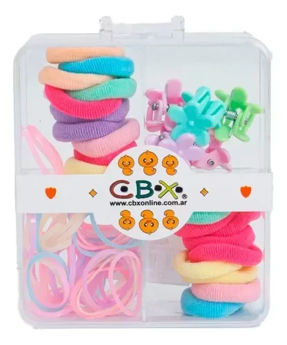 Producto - Set blíster colitas broches y gomitas