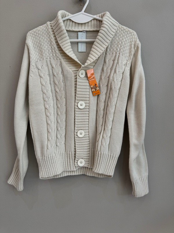 Producto - Cardigan PARA CHICOS 8 años NUEVO C/etiqueta mad16