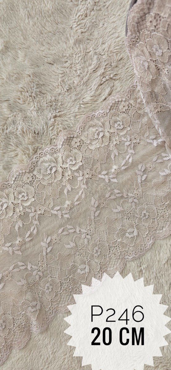 Producto - P246 PUNTILLA AVELLANA 20 cm