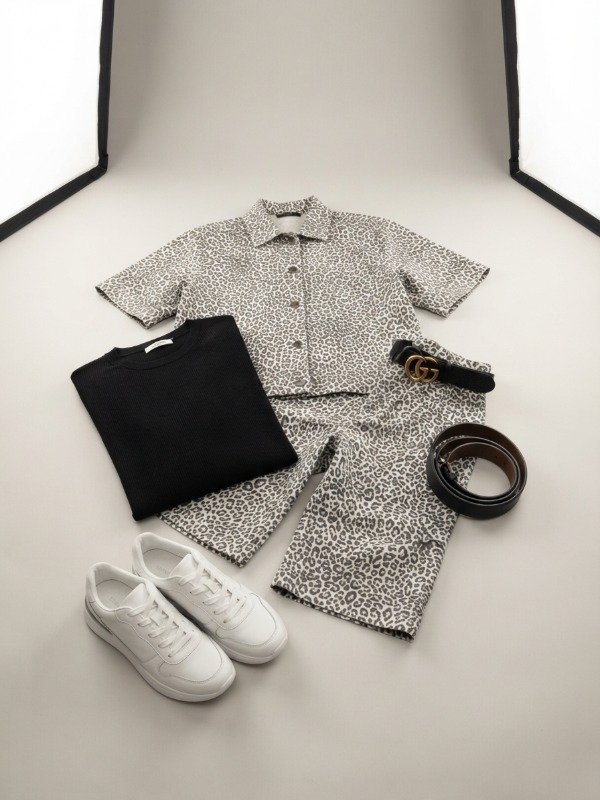 Producto - Camisa manga corta print - 0