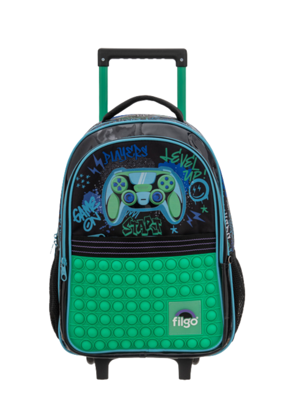 Producto - Mochila filgo starpak 18" con carrito pop it gamer