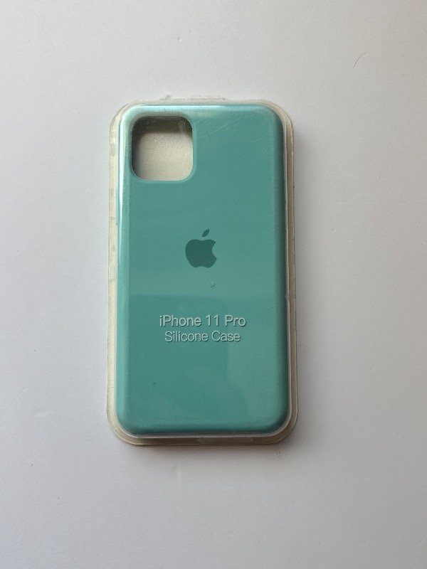 Producto - Silicone case verde agua iphone 11 pro