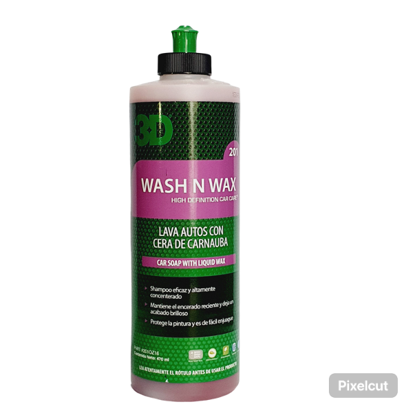 Producto - Shampoo  con cera whash n wax 500ml 3D14
