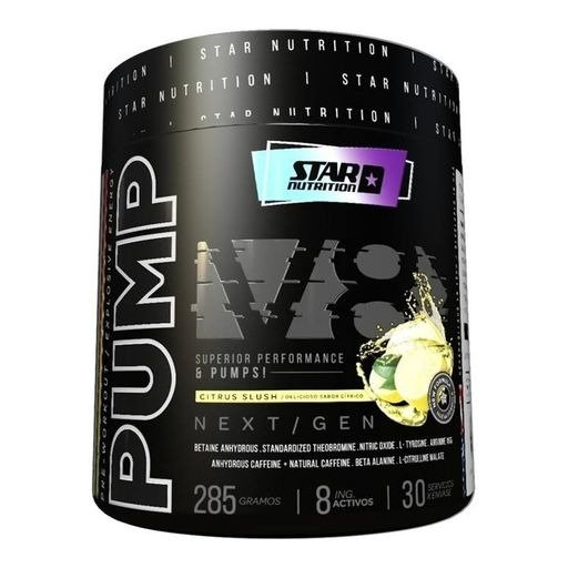 Producto - Pre entreno Pump V8 Star Nutrition