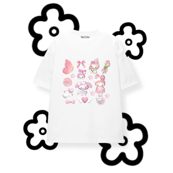 Producto - REMERON MY MELODY CUTE- BLANCO