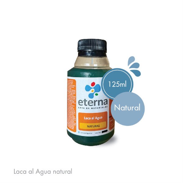 Producto - Laca al agua Natural "Eterna" x 350ml