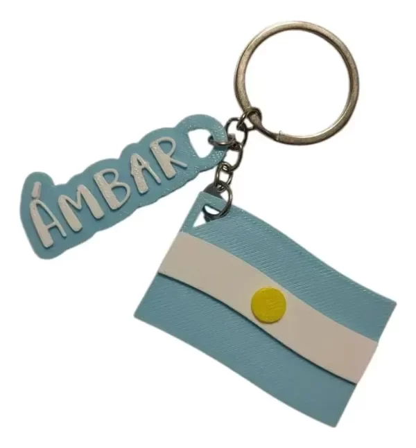 Producto - Llaveros en 3d con nombres x10