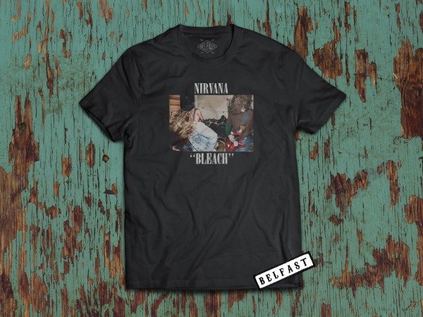remera nirvana bleach