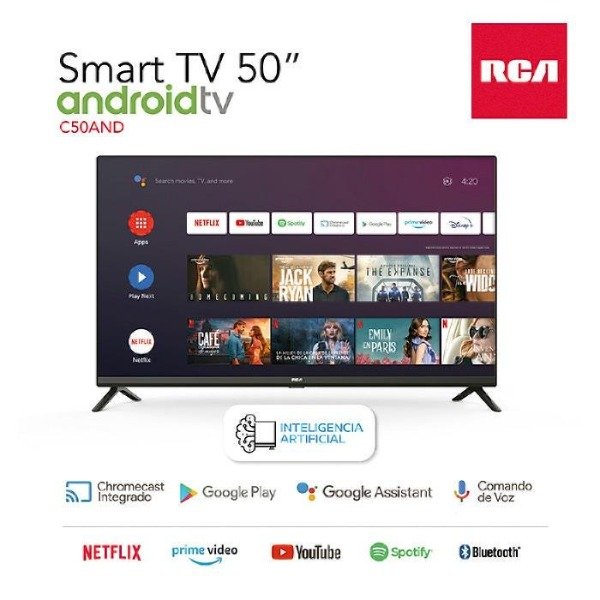 Producto - SMART TV RCA 50" CON ANDROID C50AND