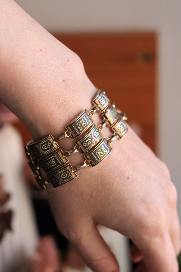Producto - Pulsera damasquinada II