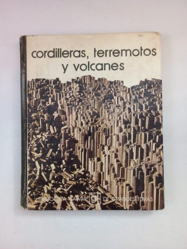 Producto - Cordilleras terremotos y volcanes - Haroun Tazieff - Salvat 1975 - Tapa dura