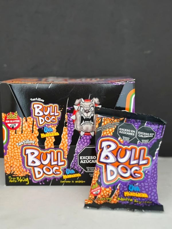 Producto - Pastillas Bulldog Uva Mandarina