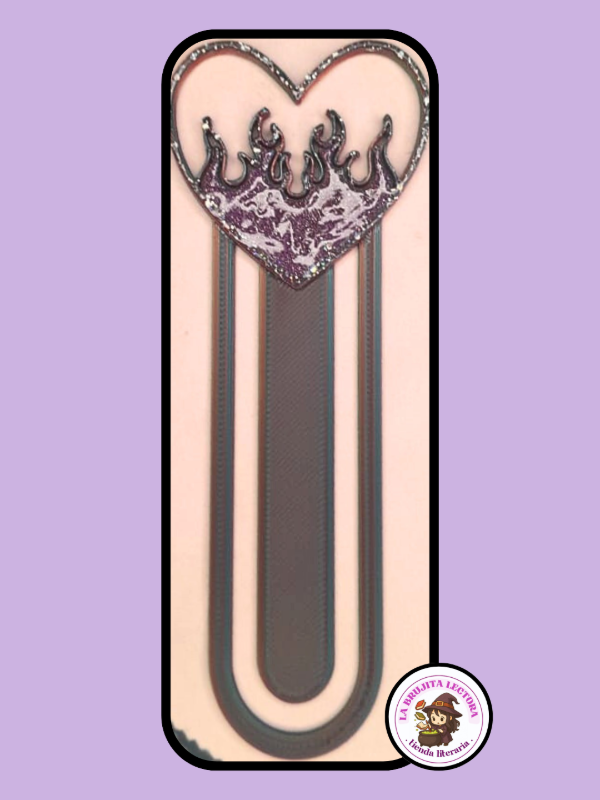 Producto - Corazón rosa brillante