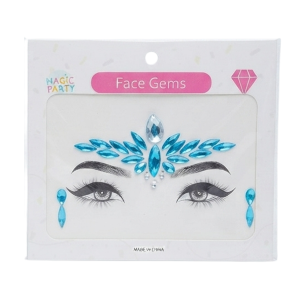 Producto - Gemas adhesivas para rostro x unidad - 1