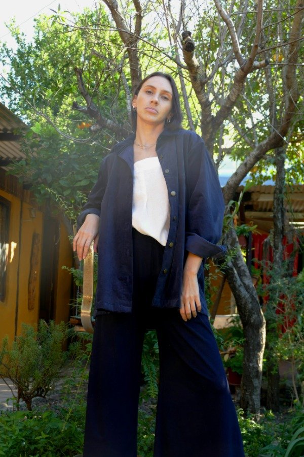 Producto - CHAQUETA RAÍZ AZUL