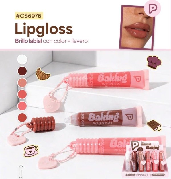 Producto - Gloss labial con color baking pink21 - 2