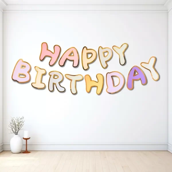 Producto - Banderin Happy Birthday Chubby