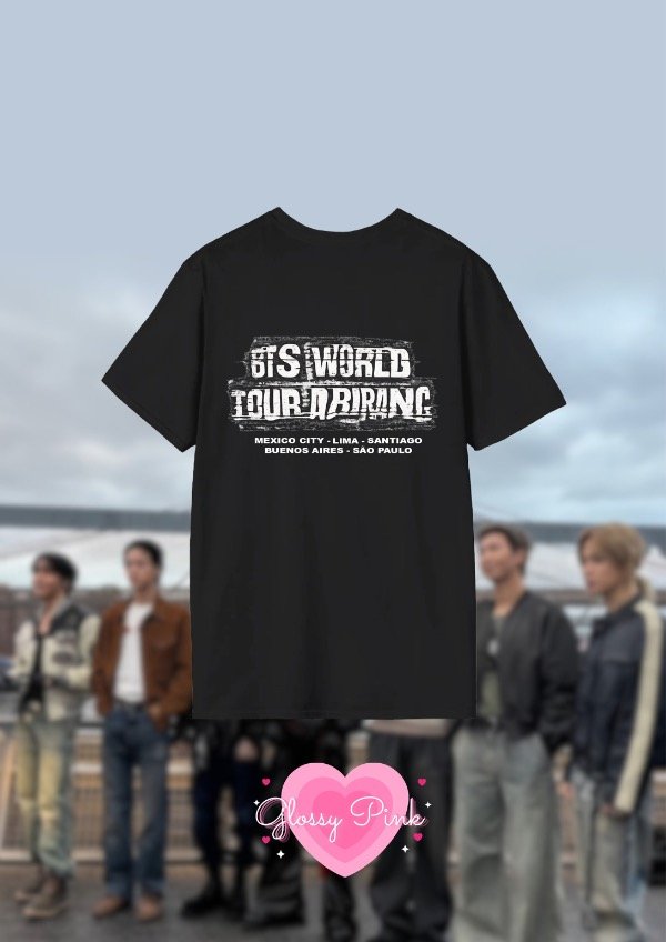 Producto - Remeron Arirang World Tour Latam - DTF