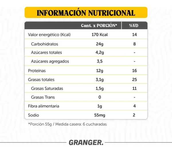 Producto - Cookies Proteincas GRANGER - 4