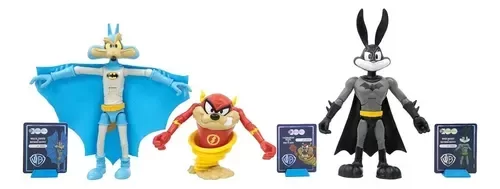 Producto - PACK TRIPLE COYOTE IN BATMAN DEMONIO DE TAZ MANIA IN FLASH BUGS BUNNY IN BATMAN