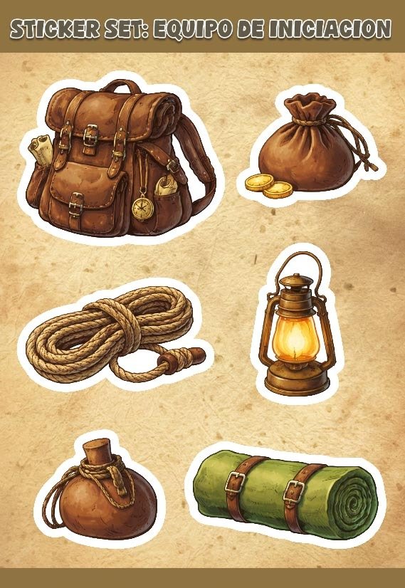 Producto - Sticker Set - Equipo de Iniciación 2