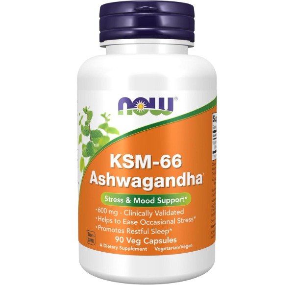 Producto - KSM-66 Ashwagabdha  - Now Foods 90 Capsulas