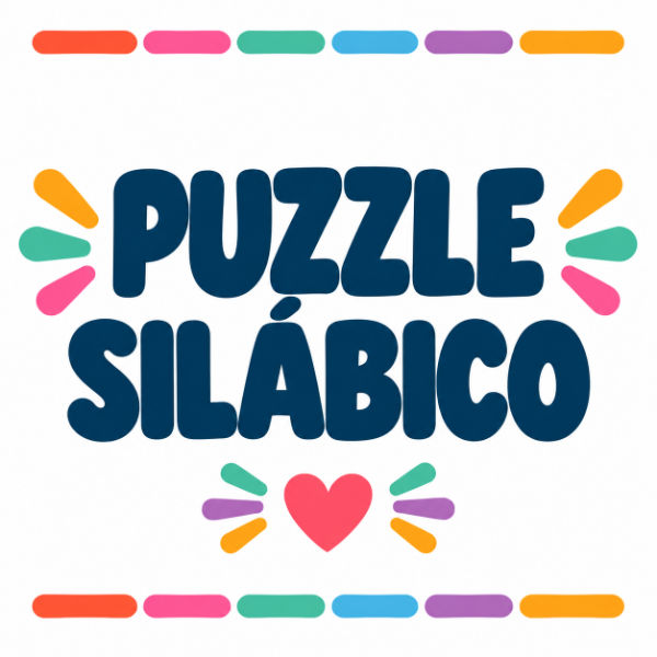 Producto - PUZZLES SILÁBICOS - 32 fichas de alfabetización inicial