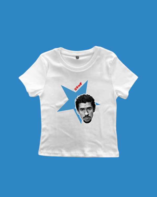 Baby Tee Estrella Celeste - Bad Bunny