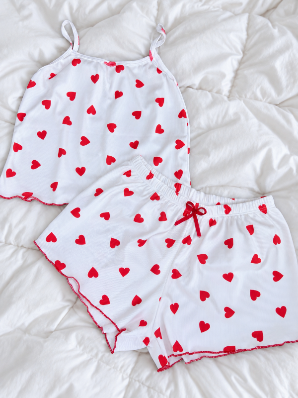 Producto - Pijama corazón/rayas morley [MUSCU+SHORT]