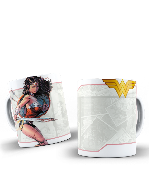 Producto - Taza Mujer Maravilla inglés