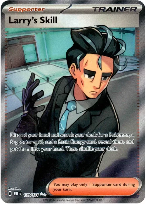 Producto - Larry's Skill - 139/131 - Prismatic Evolutions - Holo