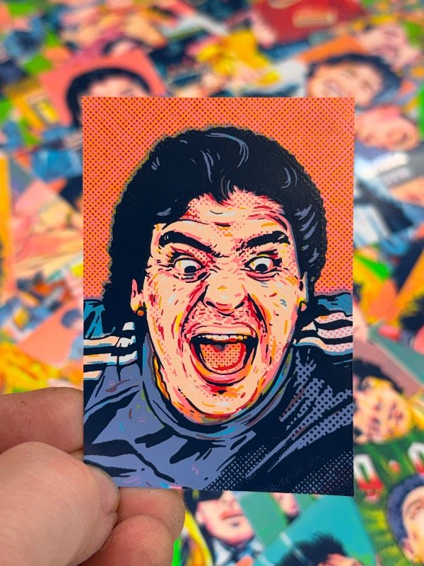Producto - Stickers de Diego en serigrafía - 11