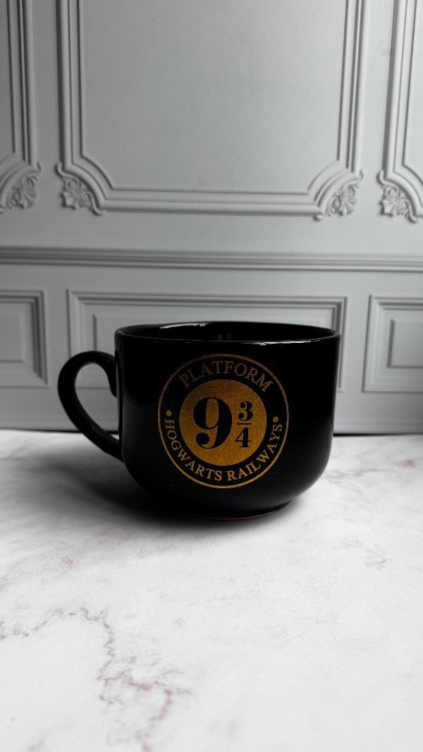 Producto - Tazon negro 600cc - HARRY POTTER