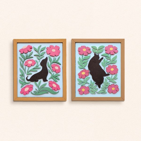 Producto - Combo Salchicha Floral + Gatito Floral