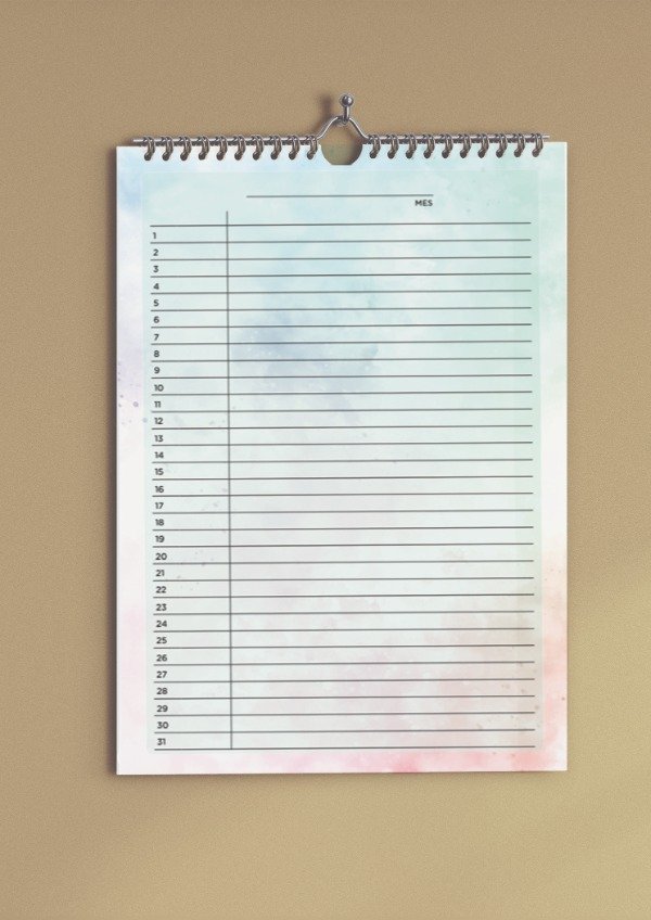 Producto - CALENDARIO VERTICAL PERPETUO