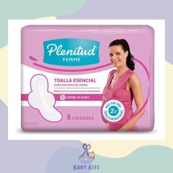 Producto - PLENITUD FEMME TOALLA ESENCIAL PLUS C/ALAS X8U.