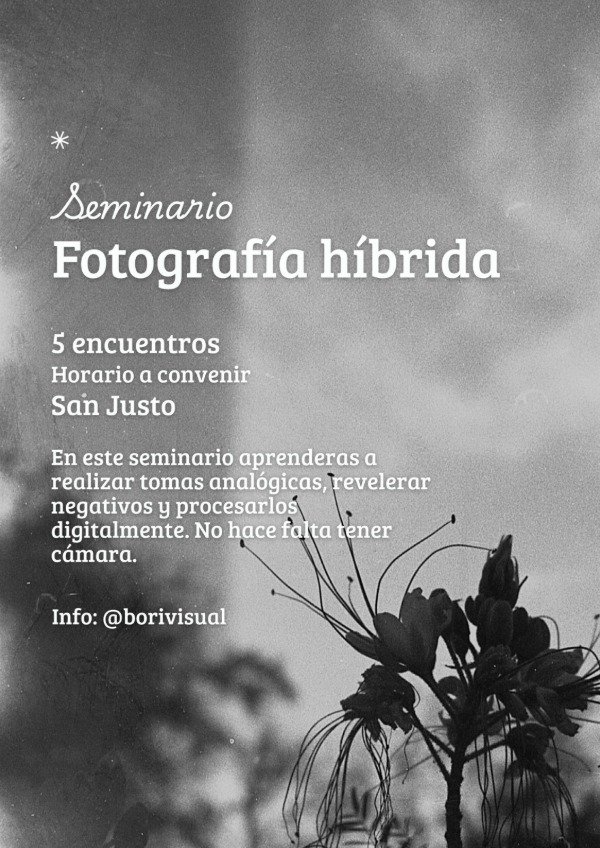 Producto - Seminario Fotografía Híbrida