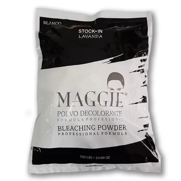 Producto - Polvo Decolorante Blanco, Celeste, Mentolado X 700 Gr. - Maggie - 0