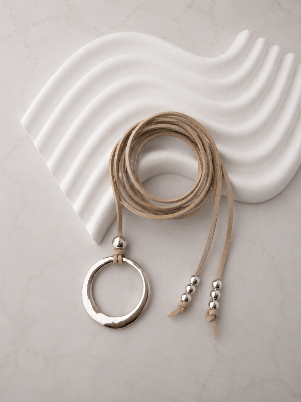Producto - CHOCKER DE GAMUZA NUDE 1015