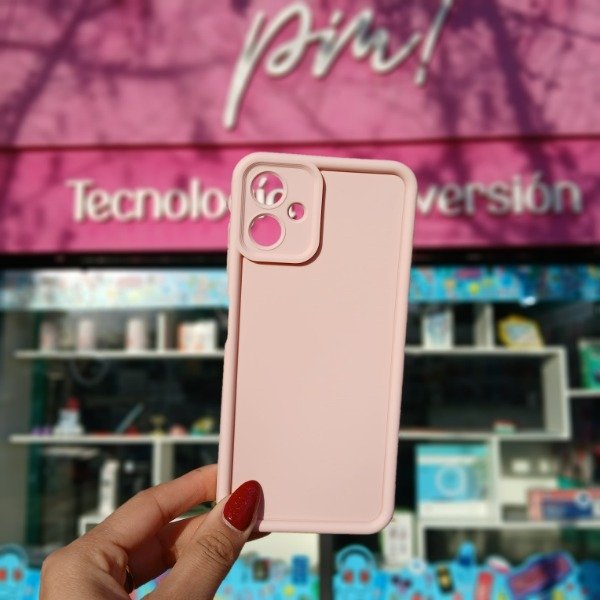Producto - Samsung A06 Funda Silicona Color Rosa