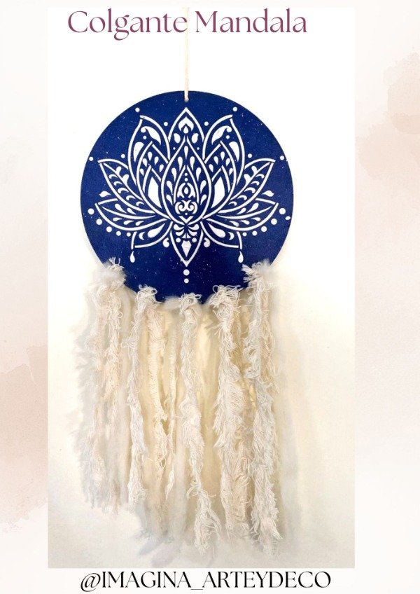 Producto - Colgante "Mandala Loto"