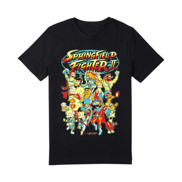 Producto - Remera Simpson Springfield Fighter II